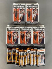5 - 2021 Chronicles Basketball Draft Picks Hanger Boxes + 10 - Value Packs