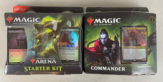 2020 Magic The Gathering Starter Kit and Commander Boxes