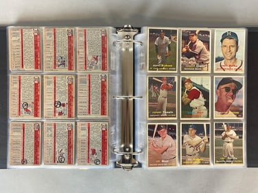 200+ 1953 - 59 Topps Baseball Cards with HOFs, Stars, and Rookies