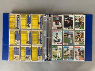195+ 1960s - 70s Topps and Fleer Baseball Cards with HOFs, Stars, and Rookies