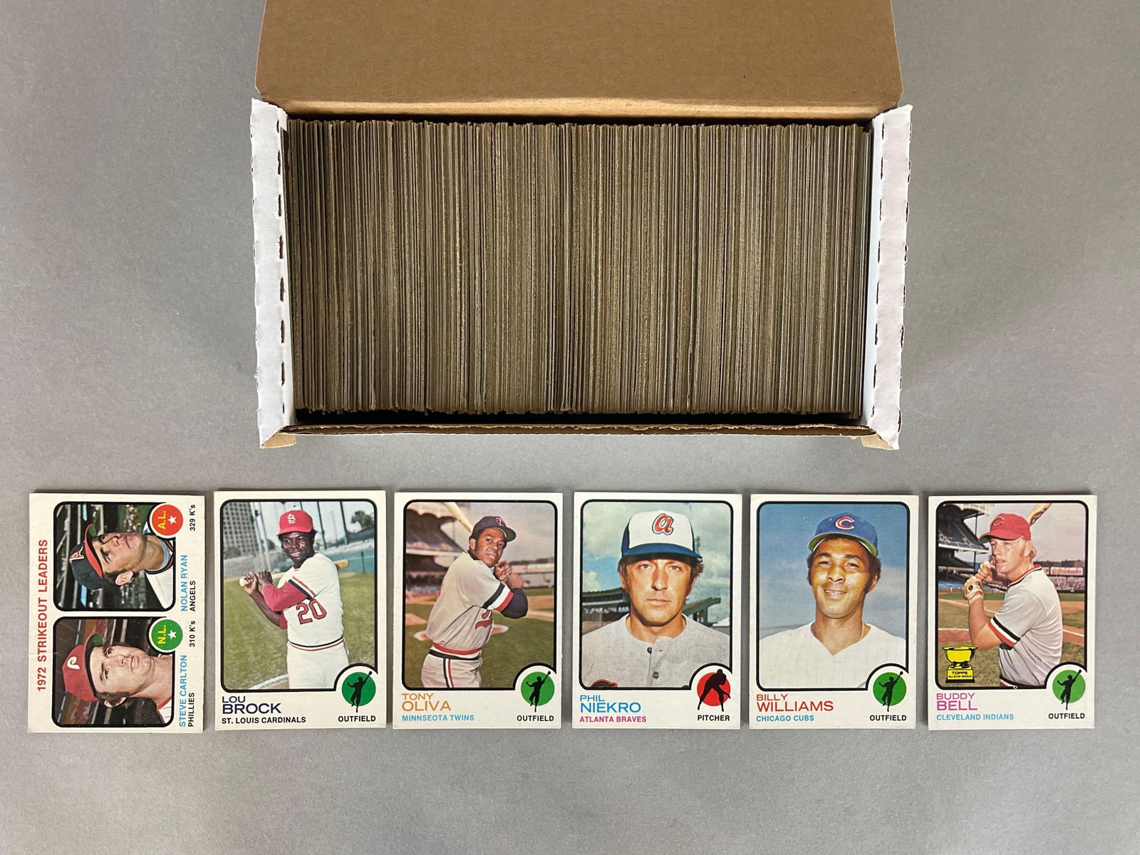 380+ 1973 Topps Baseball Cards with HOFs, Stars, and Rookies (1 of 3)
