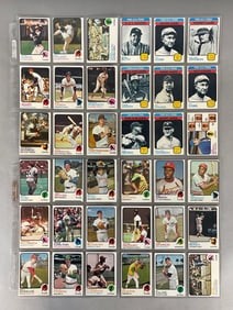 36 - 1973 Topps Baseball HOFs Cards