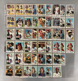 68 - 1978 Topps Baseball HOFs and Rookie Cards