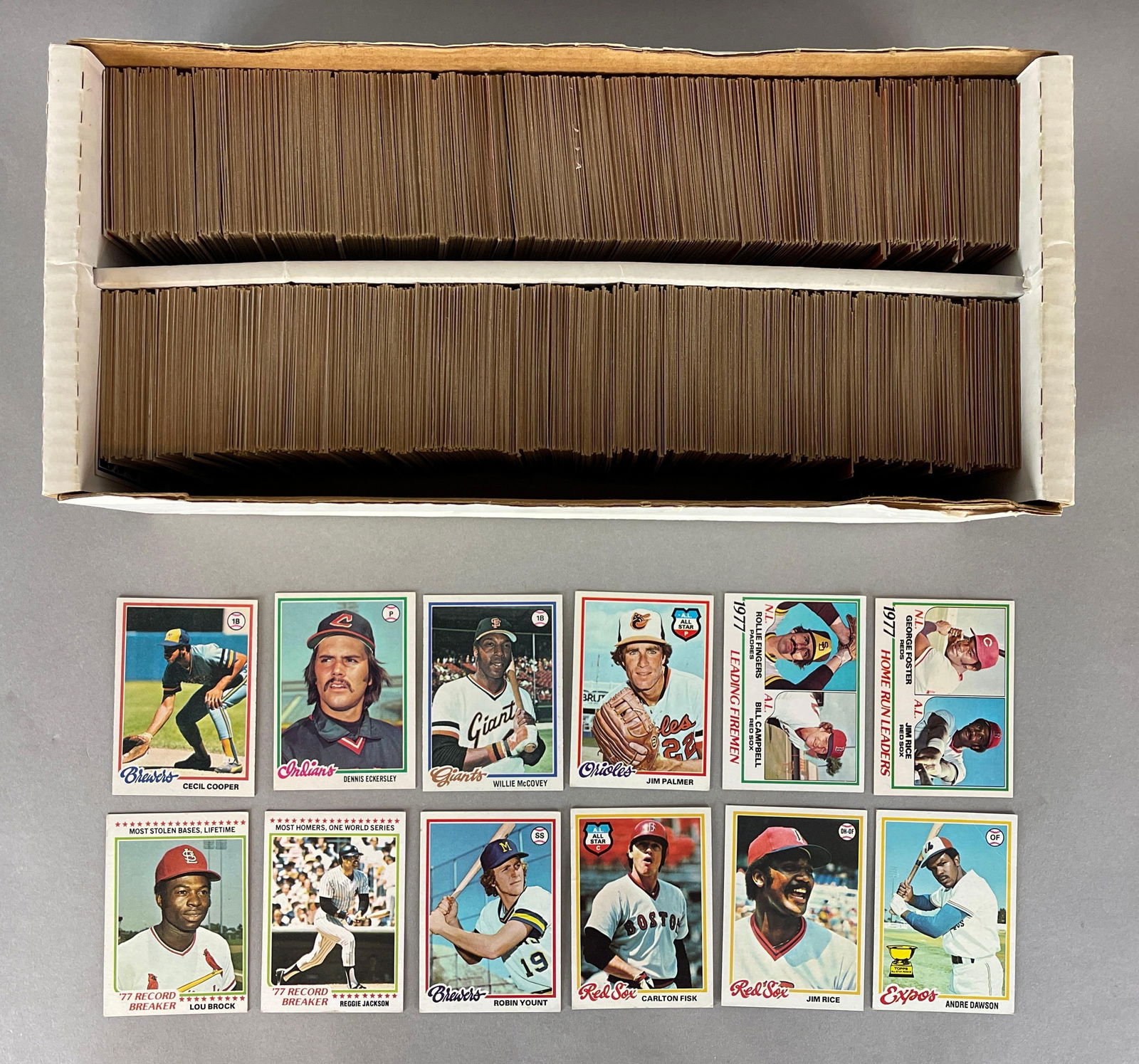 1550+ 1978 Topps Baseball Cards with HOFs, Stars, an Rookies (1 of 3)