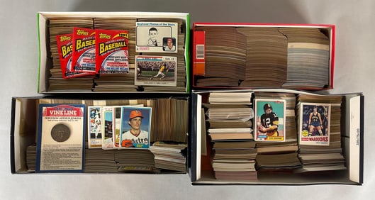 3400+ 1970s - 90 Baseball Cards with HOFs, Stars, and Rookies
