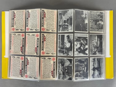 1965 Glidrose James Bond 007 Near Complete Set