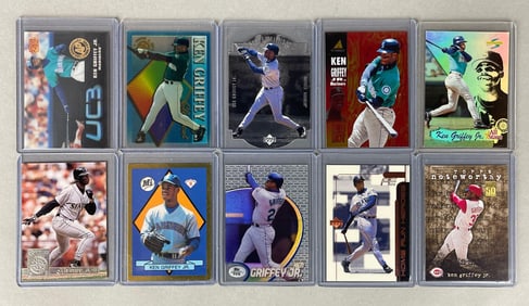 10 - 1990 - 2003 Ken Griffey Jr. Insert Cards