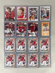 16 - 2019 and 2020 Shohei Ohtani Cards, Including 125/150