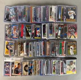 140+ 1980s - 2000s Baseball HOFs, Stars, Rookies, and Inserts