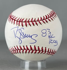 Darryl Strawberry Signed Official MLB Rawlings Baseball with Inscription
