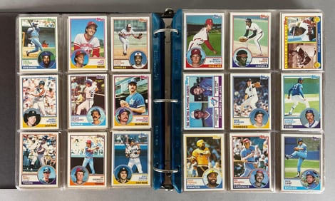 1983 Topps Baseball Complete High-Grade Set