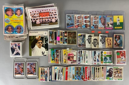 250+ 1960s - 80 Baseball Cards with HOFs, Stars, and Rookies