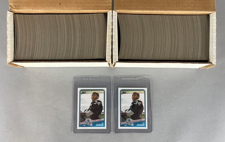 2 - 1988 Topps Football Complete High-Grade Sets