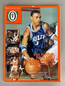 2003 LeBron James Ohio State Basketball Tournament Program