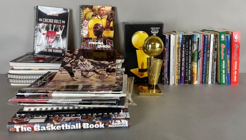 Large Collection of Chicago Bulls and NBA Memorabilia