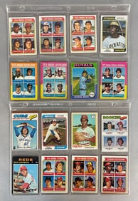 32 - 1970s - 80s Topps Baseball Rookies with HOFs