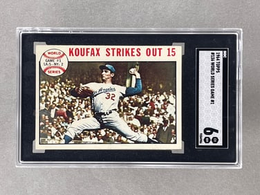 1964 Topps World Series Game - 1 #136 SGC 6