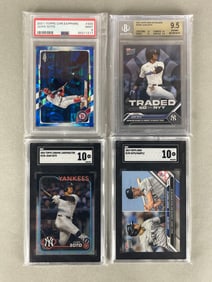 4 -2021 - 2024 Topps Baseball Juan Soto Graded Cards 9s and 10s