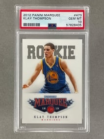 2012 Panini Marquee Klay Thomson #473 PSA 10 Rookie