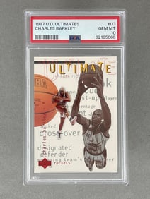 1997 Upper Deck Ultimates Charles Barkley #U3 PSA 10