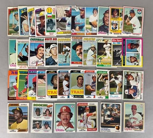 38 - 1972 - 80 Topps Baseball HOFs, Stars, and Rookies
