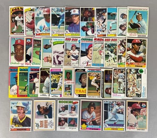 38 - 1972 - 80 Topps Baseball HOFs, Rookies, and Stars