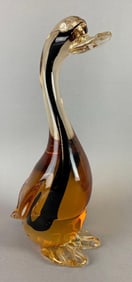 Murano Art Glass Duck Statue