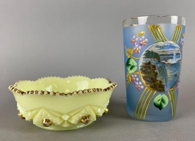Group of 2 Antique Souvenirs Items