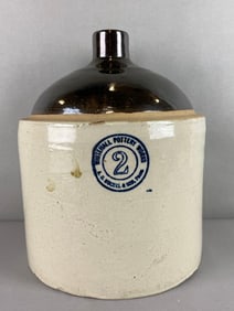 Whitehall Pottery Works Stoneware 2 Gallon Jug