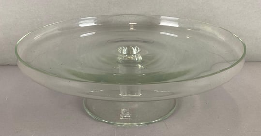 Luigi Bermioli Light and Music Crystal Cake Stand