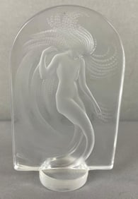 Lalique Crystal Water Nymph Fugurine