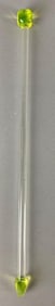Glass Art Swizzle Stick