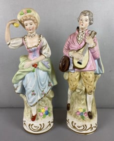 Group of 2 Porcelain French Provincial Figures