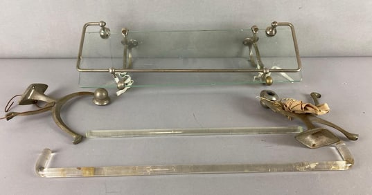 Group of Antique Bathroom Items