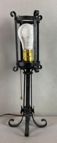 Wrought Iron Table Lamp