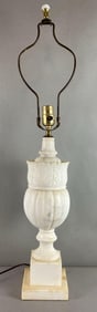 Antique Ornate Marble Table Lamp
