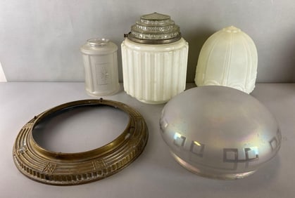 Group of 4 Assorted Light Shades and More