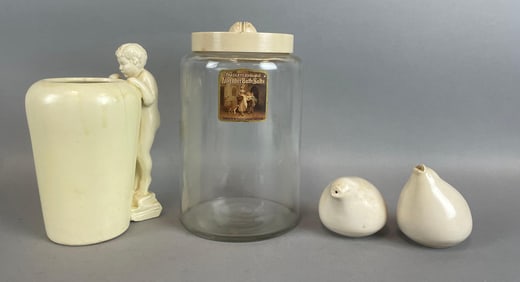 Group of Vintage Ceramic Items and More