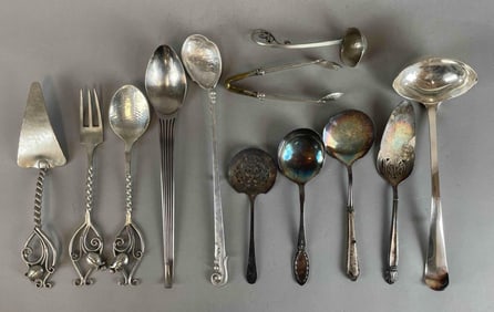 Group of Vintage Serving Utensils
