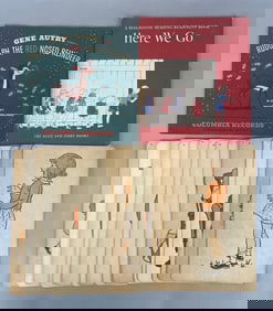 Group of Vintage Flashcards and More