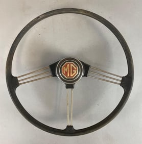 Vintage MG Steering Wheel
