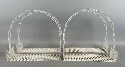 Group of Vintage Metal Tea Caddies