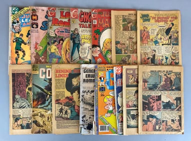 Group of 1960s - 1970s Assorted Comic Books