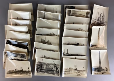 Group of 1920s - 1930s Industrial Complex Photographs