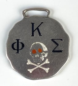 Sterling Silver Phi Kappa Sigma Fraternity Medallion