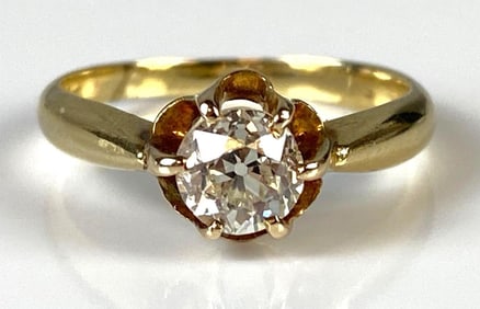 14K Gold Diamond Ring