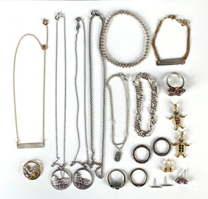 Group of Sterling Silver and Gold-Filled Jewelry