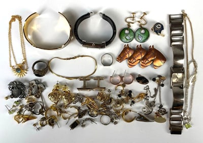 Group of Costume Jewelry Items