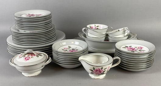 Group of Arlington by Noritake China Porcelain Dinnerware