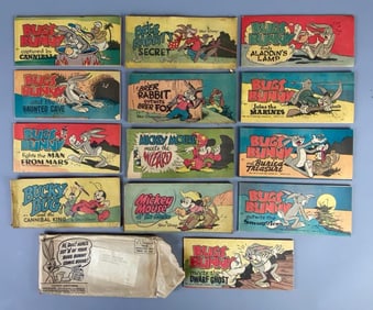 Group of Walt Disney and Warner Brothers Promotional Comic Books